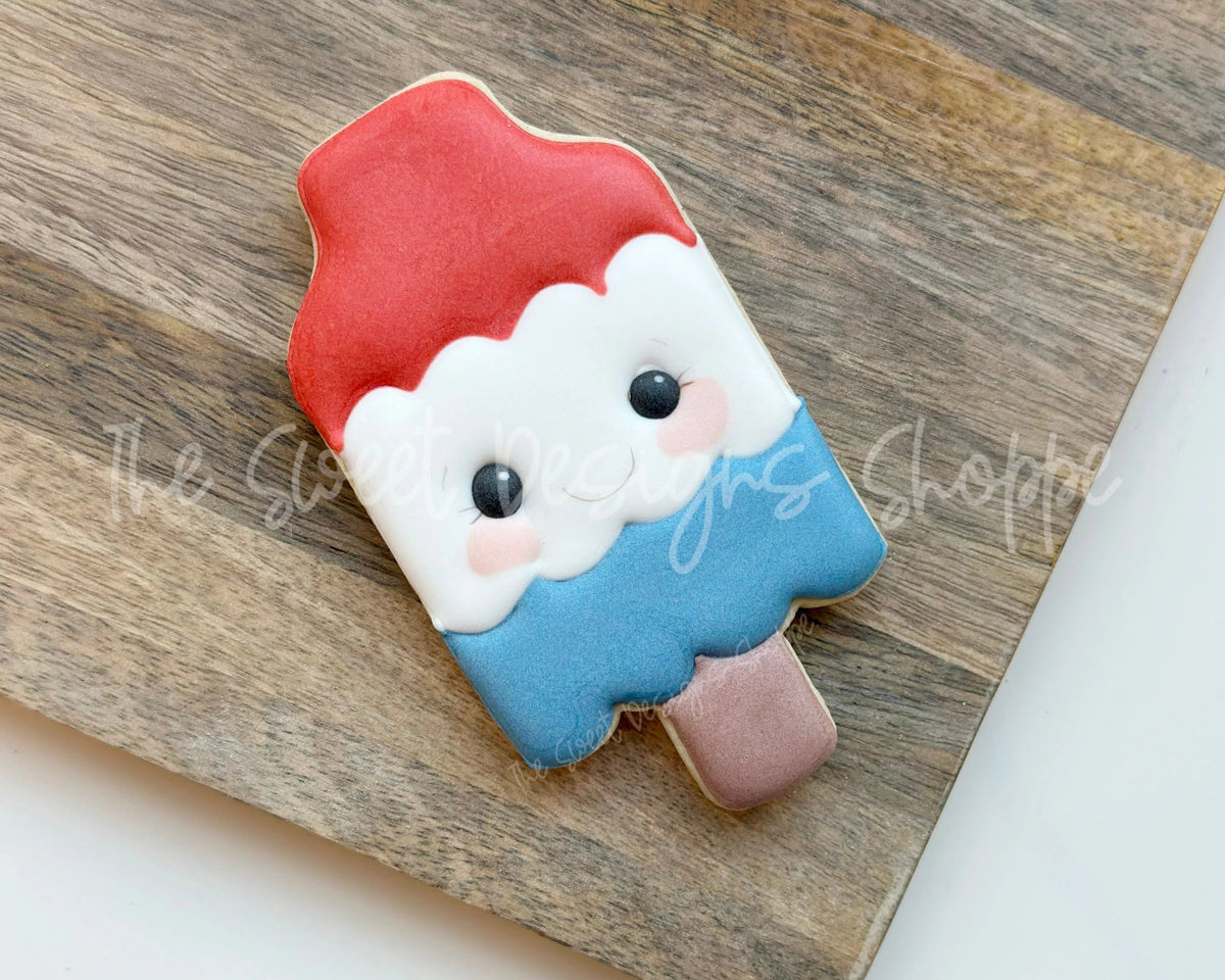 Cookie Cutters - Cute Popsicle - Cookie Cutter - The Sweet Designs Shoppe - TSDS - - ALL,celebration,cone,Cookie Cutter,dad,Father,Fathers Day,Food,Food & Beverages,grandfather,Ice Cream,icecream,pop,popscicle,Promocode,STL,Summer,Sweet,Sweets,valentine,valentines