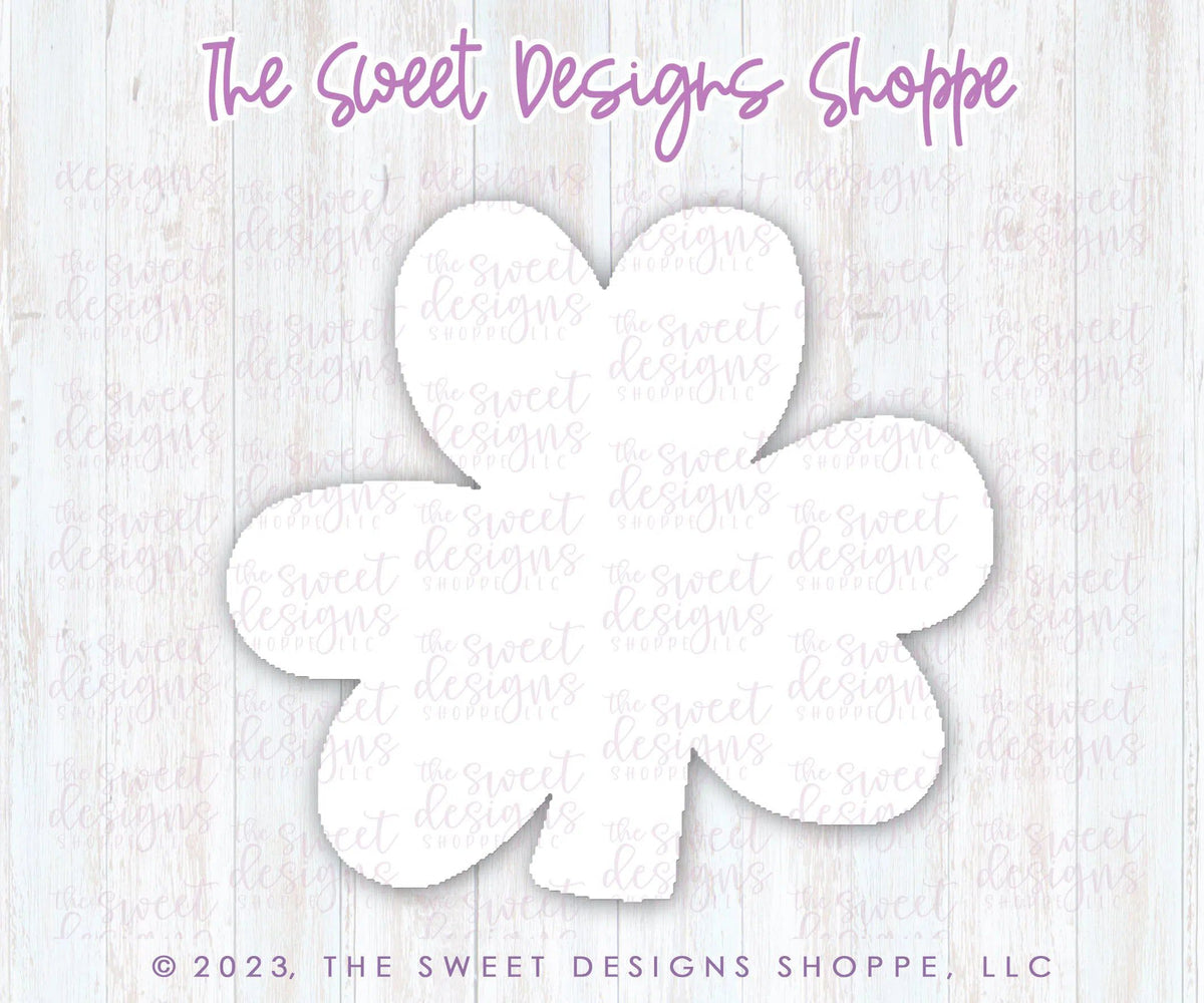 Cookie Cutters - Cute Shamrock - Cookie Cutter - The Sweet Designs Shoppe - TSDS - - ALL,celebration,Clover,Cookie Cutter,Holiday,Nature,patrick,patrick's,Promocode,ST PATRICK,St. Pat,St. Patricks