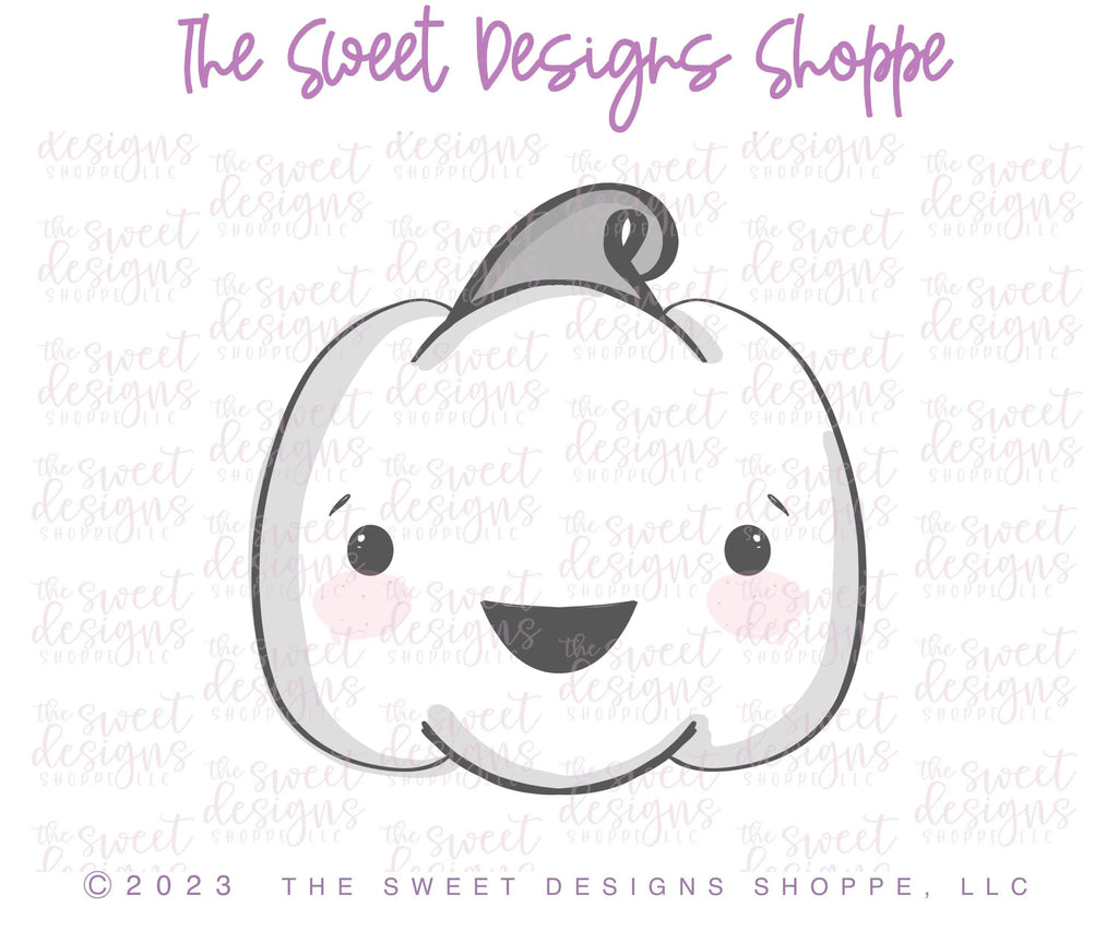 Cookie Cutters - Cute Simple Pumpkin - Cookie Cutter - The Sweet Designs Shoppe - TSDS - - ALL,Autumn,Cookie Cutter,Fall,Fall / Halloween,Fall / Thanksgiving,Fruits and Vegetables,Halloween,Promocode,Pumpkin,STL,thanksgiving