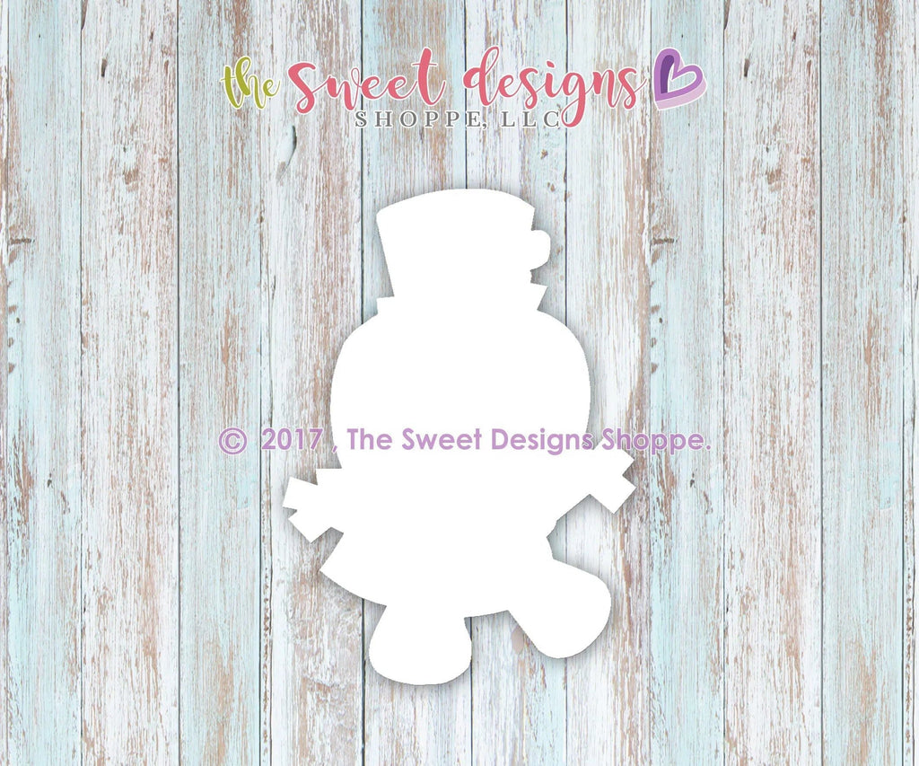 Cookie Cutters - Cute Snowman - Cookie Cutter - The Sweet Designs Shoppe - - ALL, Christmas, Christmas / Winter, Cookie Cutter, Promocode, Snow, Winter