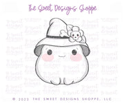 Cookie Cutters - Cute Witch Frog - Cookie Cutter - The Sweet Designs Shoppe - TSDS - - ALL,Animal,Animals,Animals and Insects,Cookie Cutter,Fall / Halloween,halloween,Promocode,STL