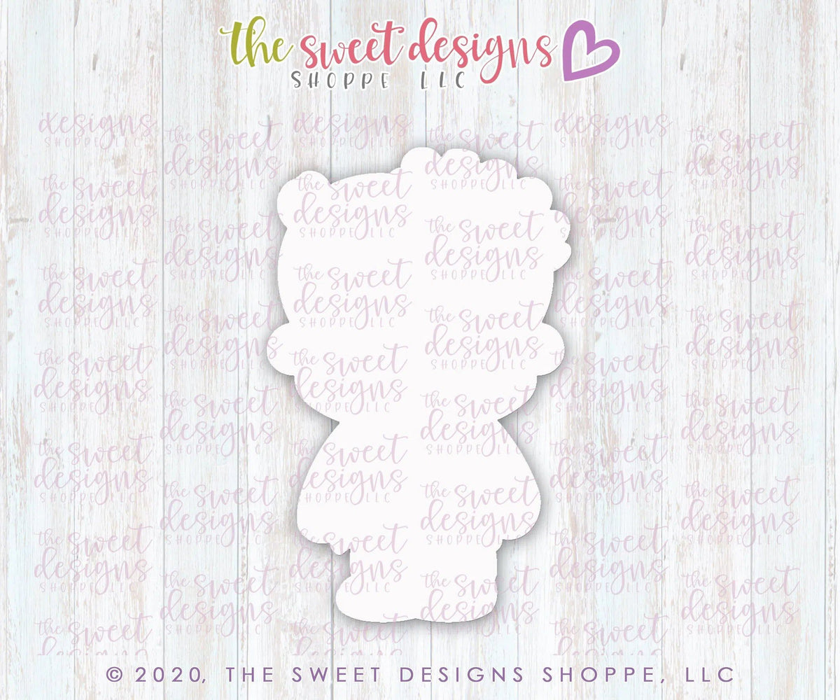 Cookie Cutters - Cute Zombie - Cookie Cutter - The Sweet Designs Shoppe - TSDS - - ALL,Boo,Cookie Cutter,Ghost,halloween,Monster and Zombies,Monsters and Zombies,Promocode,STL,zombie,Zombies,Zombies and Monsters