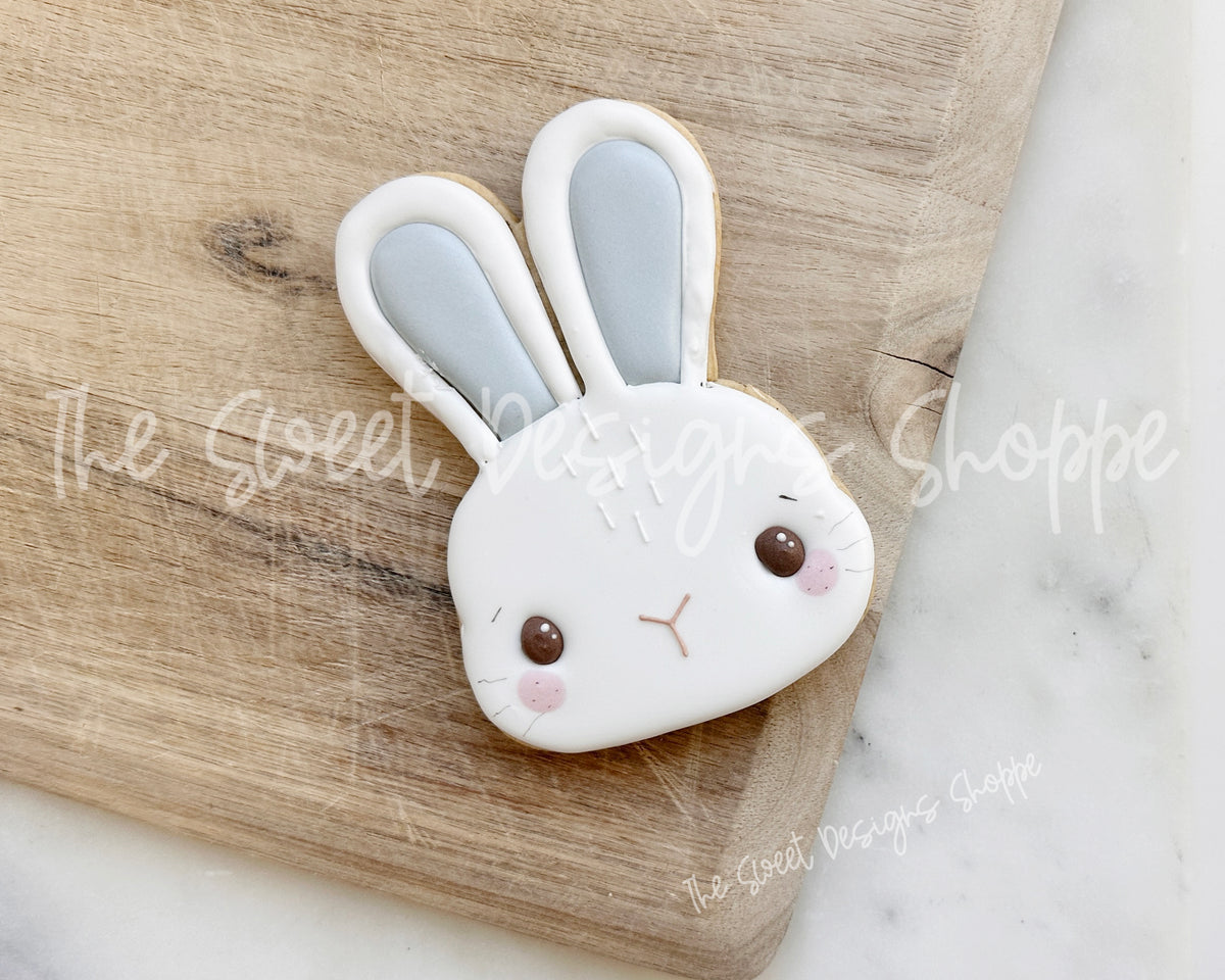 Cookie Cutters - Cutest Bunny Face - Cookie Cutter - The Sweet Designs Shoppe - TSDS - - ALL,Animal,Animals,Animals and Insects,basket,Cookie Cutter,cutest bunny face,Easter,Easter / Spring,easter basket,Promocode,STL