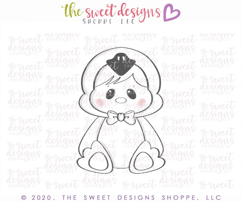 Cookie Cutters - Cutie Penguin - Cookie Cutter - The Sweet Designs Shoppe - TSDS - - ALL,Baby / Kids,Christmas,Christmas / Winter,Christmas Cookies,Cookie Cutter,flour&faith,flourandfaith,halloween,kids,Kids / Fantasy,Promocode