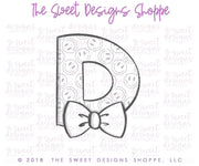 Cookie Cutters - D Bowtie - Cookie Cutter - The Sweet Designs Shoppe - TSDS - - ALL,Cookie Cutter,Dad,Father,father's day,Fonts,grandfather,mother,Mothers Day,Promocode