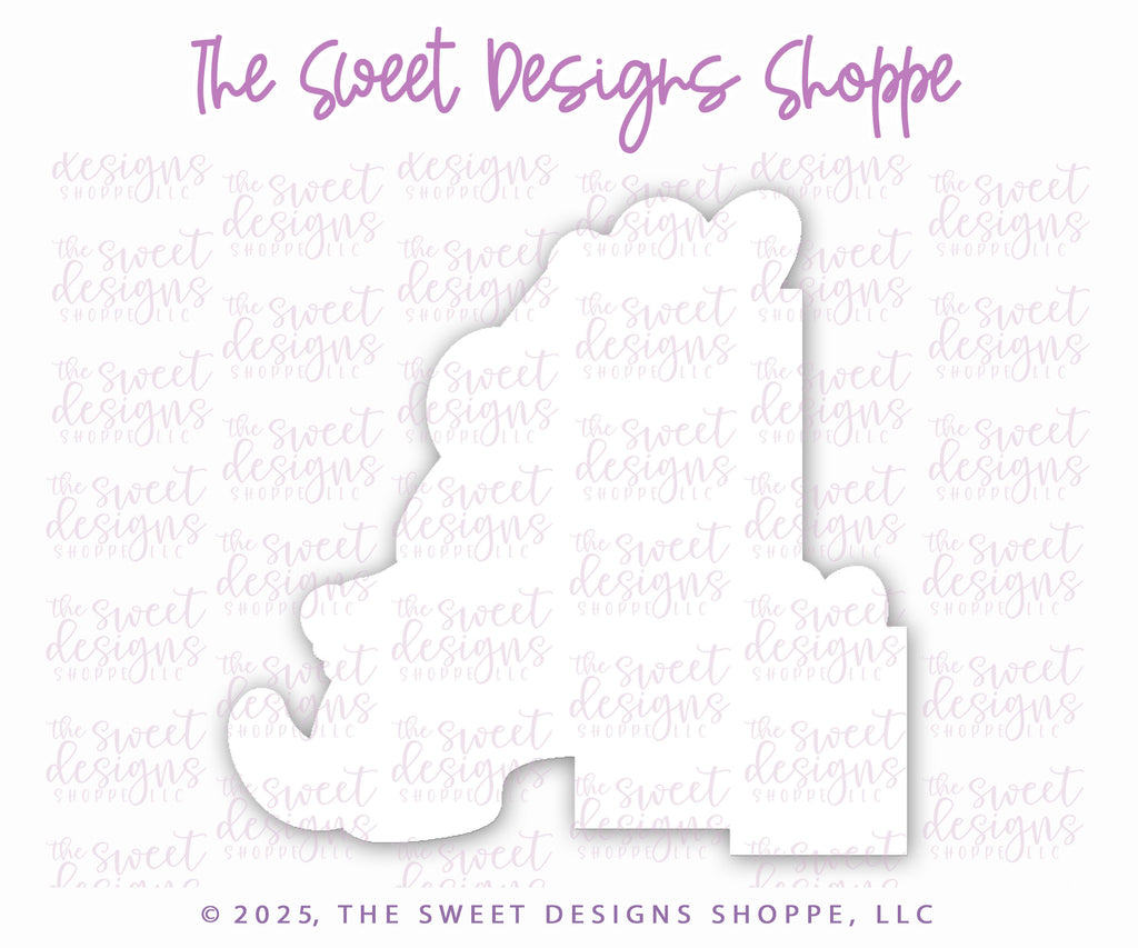 Cookie Cutters - Dachshund with Christmas Presents - Cookie Cutter - The Sweet Designs Shoppe - TSDS - - ALL,Animal,Animals,Animals and Insects,be still bakery,bestillbakery,Christmas,Christmas / Winter,Cookie Cutter,dog,Megan Hamer,new,Promocode,STL