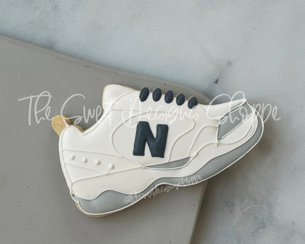 Cookie Cutters - Dad Tennis Shoe - Cookie Cutter - The Sweet Designs Shoppe - TSDS - - Accesories,Accessories,accessory,ALL,Clothing / Accessories,Cookie Cutter,dad,Father,Fathers Day,grandfather,Promocode,runner,running,Shoe,Shoes,Sneakers,sport,sports,STL,tennis