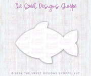 Cookie Cutters - Daddy's Fish - Cookie Cutter - The Sweet Designs Shoppe - TSDS - - ALL,Animal,Animals,Cookie Cutter,dad,Father,father's day,grandfather,mother,Mothers Day,Promocode,STL,summer,under the sea