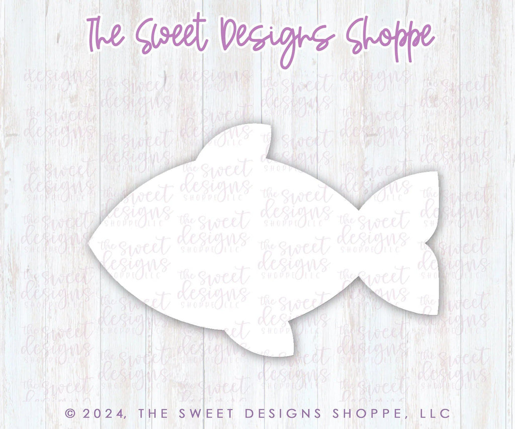 Cookie Cutters - Daddy's Fish - Cookie Cutter - The Sweet Designs Shoppe - TSDS - - ALL,Animal,Animals,Cookie Cutter,dad,Father,father's day,grandfather,mother,Mothers Day,Promocode,summer,under the sea