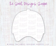Cookie Cutters - Dad's Cap - Cookie Cutter - The Sweet Designs Shoppe - TSDS - - ALL,baseball,Clothing / Accessories,Cookie Cutter,dad,fan,Father,Fathers Day,grandfather,Promocode,sport,sports,STL