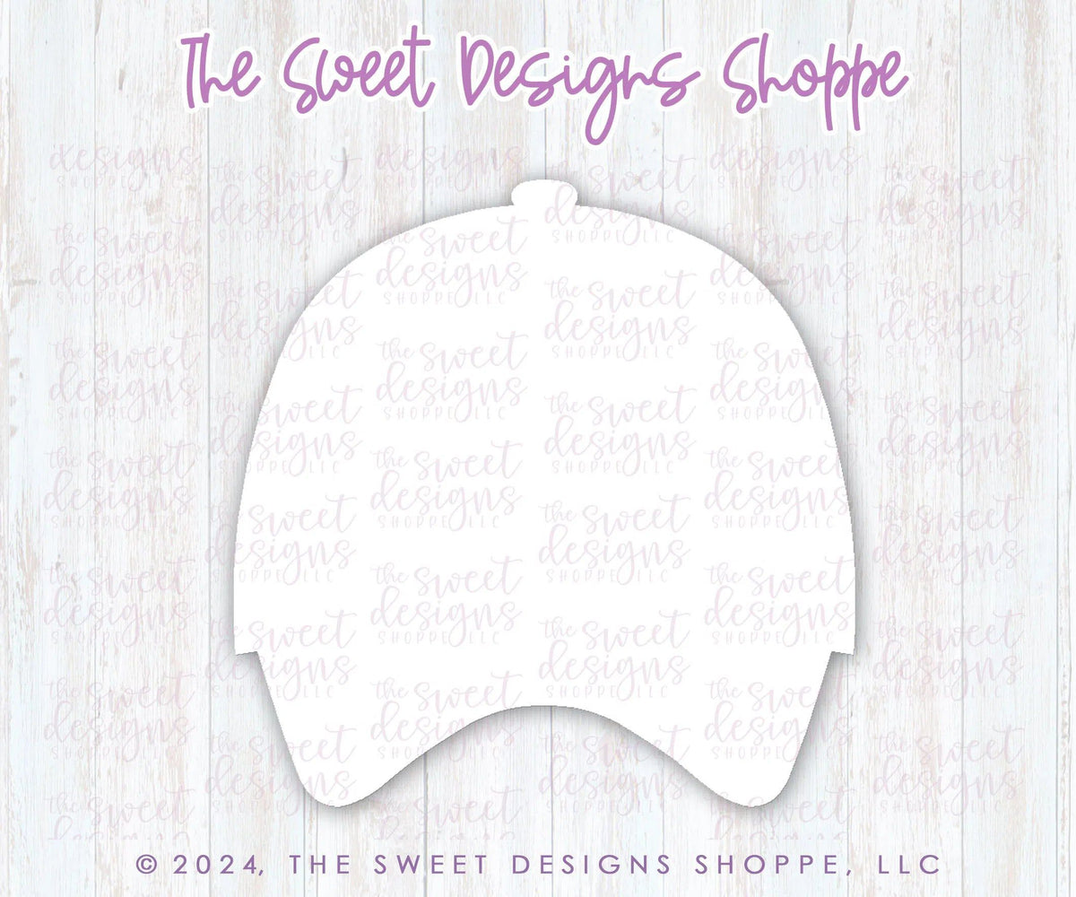 Cookie Cutters - Dad's Cap - Cookie Cutter - The Sweet Designs Shoppe - TSDS - - ALL,baseball,Clothing / Accessories,Cookie Cutter,dad,fan,Father,Fathers Day,grandfather,Promocode,sport,sports,STL