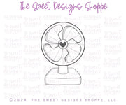 Cookie Cutters - Dad's Fan - Cookie Cutter - The Sweet Designs Shoppe - TSDS - - ALL,Cookie Cutter,dad,fan,Father,Fathers Day,grandfather,Misc,Miscelaneous,Miscellaneous,mother,Mothers Day,Promocode,STL