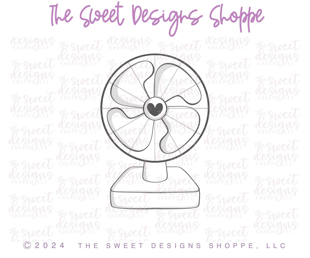 Cookie Cutters - Dad's Fan - Cookie Cutter - The Sweet Designs Shoppe - TSDS - - ALL,Cookie Cutter,dad,fan,Father,Fathers Day,grandfather,Misc,Miscelaneous,Miscellaneous,mother,Mothers Day,Promocode