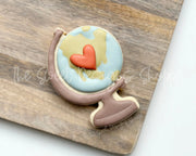 Cookie Cutters - Dad's Globe - Cookie Cutter - The Sweet Designs Shoppe - TSDS - - ALL,back to school,Cookie Cutter,dad,Father,Fathers Day,Grad,graduations,grandfather,Misc,Miscelaneous,Miscellaneous,Promocode,School,School / Graduation,school supplies,STL,teacher,teacher appreciation,travel