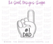 Cookie Cutters - Dad's Hand - Cookie Cutter - The Sweet Designs Shoppe - TSDS - - ALL,Cookie Cutter,dad,fan,Father,father's day,football,grandfather,Hobbies,Promocode,sport,sports,STL,superbowl