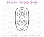 Cookie Cutters - Dad's Remote Control - Cookie Cutter - The Sweet Designs Shoppe - TSDS - - 051520,ALL,control,Cookie Cutter,dad,Father,Fathers Day,grandfather,Misc,Miscelaneous,Miscellaneous,Promocode,STL,TV