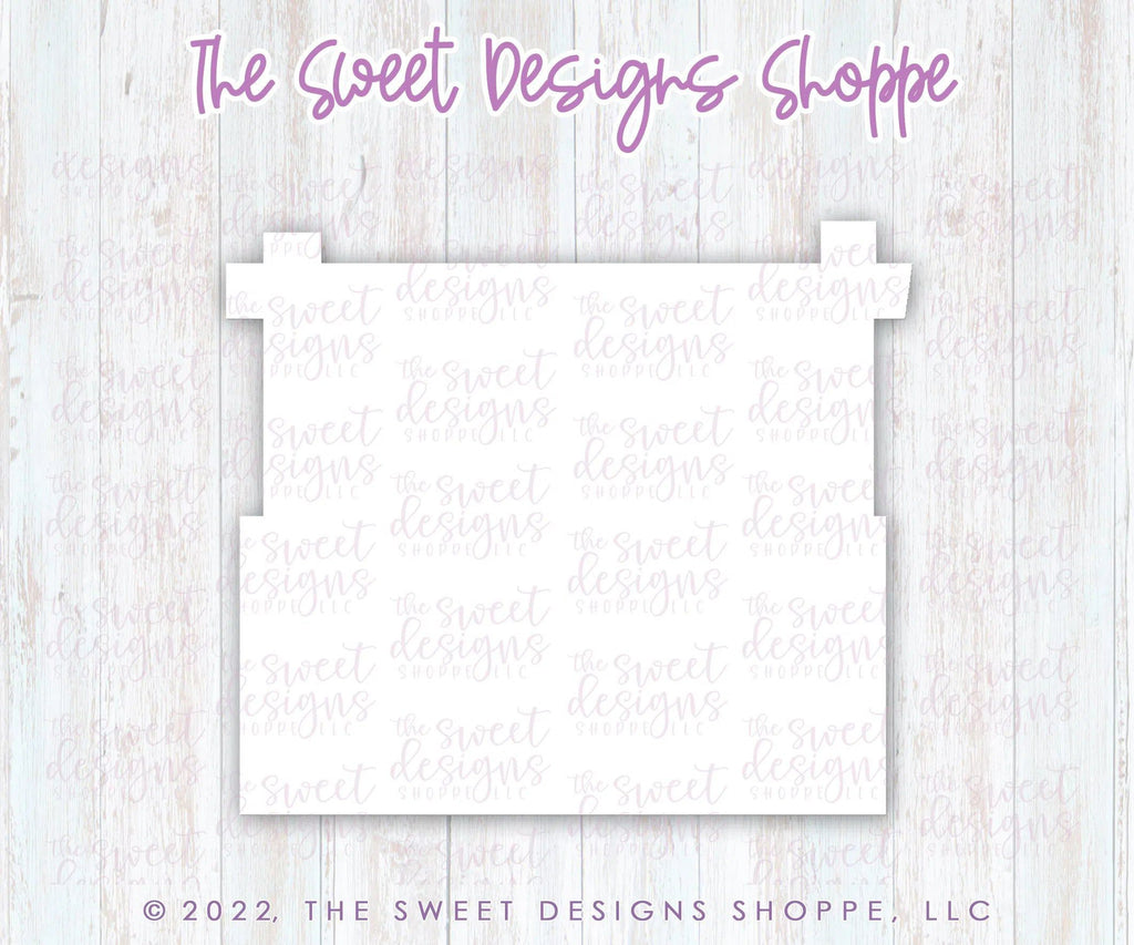 Cookie Cutters - Dad's Tool Box - Cookie Cutter - The Sweet Designs Shoppe - TSDS - - ALL,Cookie Cutter,dad,Father,father's day,grandfather,Misc,Miscelaneous,Miscellaneous,Plaque,Plaques,PLAQUES HANDLETTERING,Promocode,STL,tools