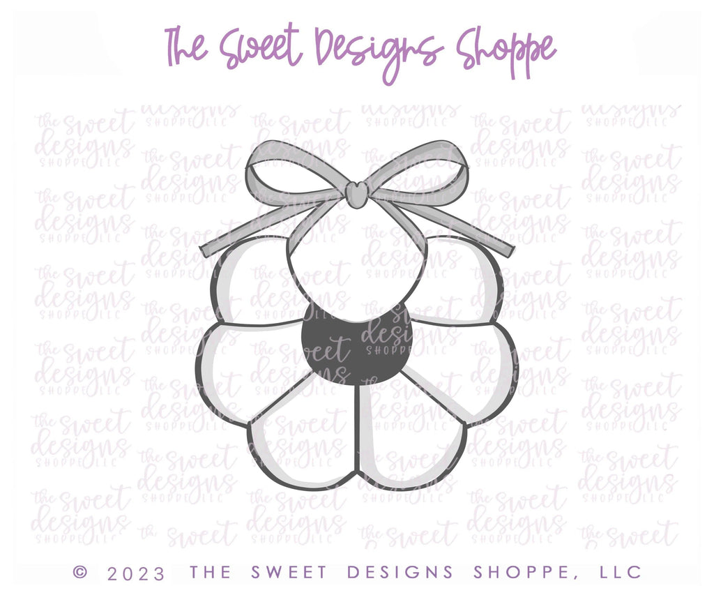 Cookie Cutters - Daisy Bib - Cookie Cutter - The Sweet Designs Shoppe - - ALL, Baby, Clothes, Clothing / Accessories, Cookie Cutter, floral, newborn, Promocode