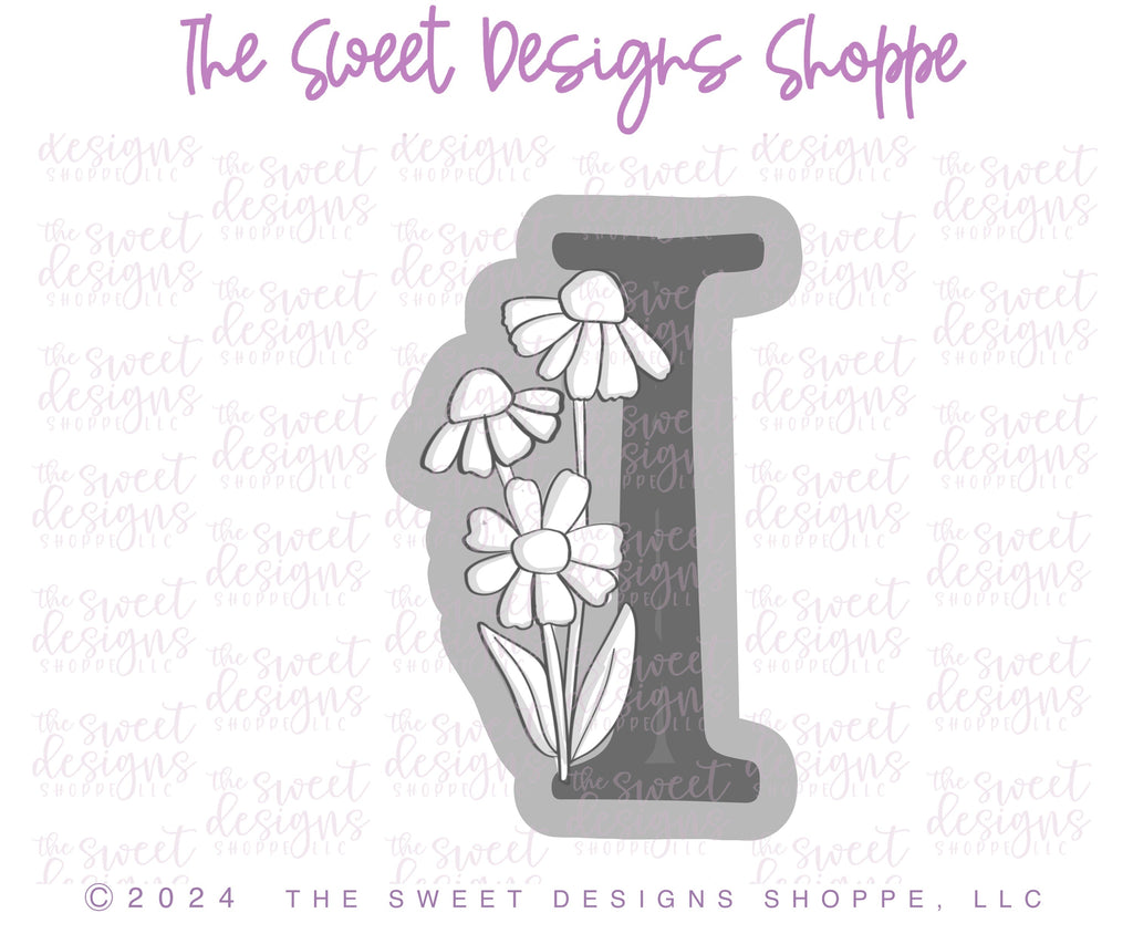 Cookie Cutters - Daisy I - Cookie Cutter - The Sweet Designs Shoppe - TSDS - - ALL,Cookie Cutter,Daisy,Flower,Flowers,Leaves and Flowers,letter,Lettering,Letters,letters and numbers,Promocode