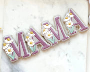 Cookie Cutters - Daisy MOM , MUM , MAMA Letters Cookie Cutters Set - Set of 4 - Cookie Cutters - The Sweet Designs Shoppe - TSDS - - ALL,Cookie Cutter,letter,Lettering,Mama,Mini Sets,MOM,mother,Mothers Day,Mum,mummy,Promocode,regular sets,set,STL,text,text and numbers