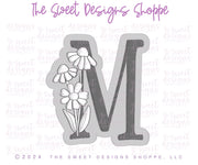 Cookie Cutters - Daisy MOM , MUM , MAMA Letters Cookie Cutters Set - Set of 4 - Cookie Cutters - The Sweet Designs Shoppe - TSDS - - ALL,Cookie Cutter,letter,Lettering,Mama,Mini Sets,MOM,mother,Mothers Day,Mum,mummy,Promocode,regular sets,set,STL,text,text and numbers