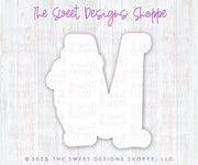 Cookie Cutters - Daisy MOM , MUM , MAMA Letters Cookie Cutters Set - Set of 4 - Cookie Cutters - The Sweet Designs Shoppe - TSDS - - ALL,Cookie Cutter,letter,Lettering,Mama,Mini Sets,MOM,mother,Mothers Day,Mum,mummy,Promocode,regular sets,set,STL,text,text and numbers