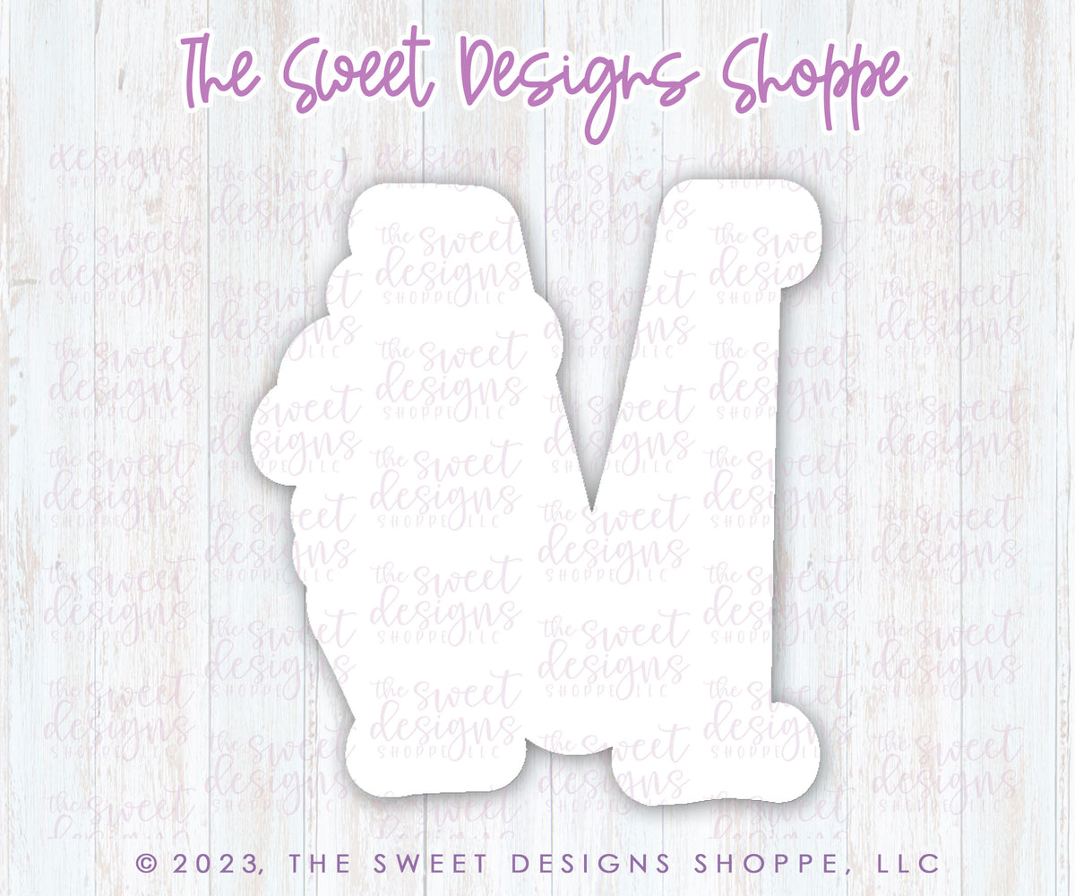 Cookie Cutters - Daisy MOM , MUM , MAMA Letters Cookie Cutters Set - Set of 4 - Cookie Cutters - The Sweet Designs Shoppe - TSDS - - ALL,Cookie Cutter,letter,Lettering,Mama,Mini Sets,MOM,mother,Mothers Day,Mum,mummy,Promocode,regular sets,set,STL,text,text and numbers