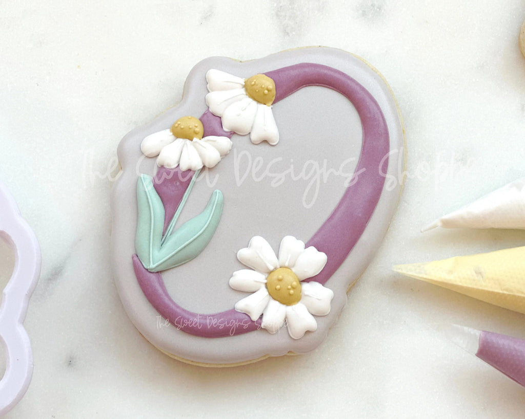 Cookie Cutters - Daisy O - Cookie Cutter - The Sweet Designs Shoppe - TSDS - - ALL,Cookie Cutter,Daisy,Flower,Flowers,Leaves and Flowers,letter,Lettering,Letters,letters and numbers,MOM,Mom Plaque,mother,mothers DAY,Promocode