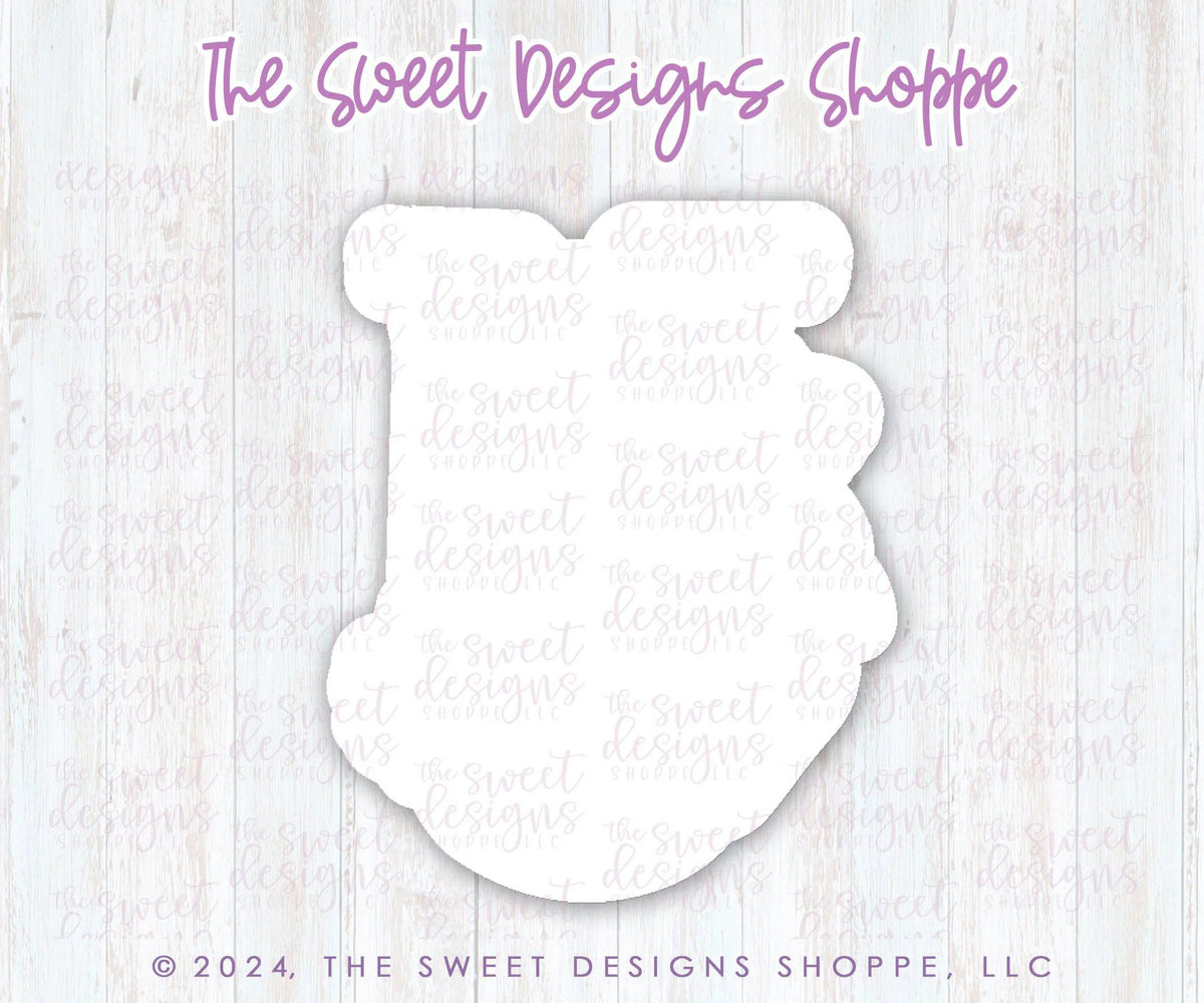 Cookie Cutters - Daisy U - Cookie Cutter - The Sweet Designs Shoppe - TSDS - - ALL,Cookie Cutter,Daisy,Flower,Flowers,Leaves and Flowers,letter,Lettering,Letters,letters and numbers,MOM,Mom Plaque,mother,mothers DAY,Promocode