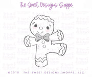 Cookie Cutters - Dancing Gingerbread Christmas Cookie Cutter Set - Set of 3 - Cookie Cutters - The Sweet Designs Shoppe - TSDS - - ALL,Christmas,Christmas / Winter,Cookie Cutter,PLAQUES HANDLETTERING,Promocode,regular sets,set,STL