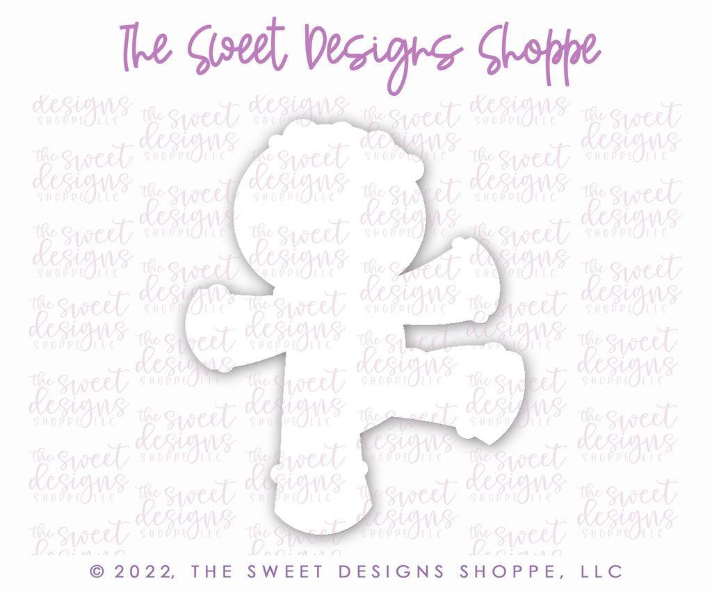 Cookie Cutters - Dancing Gingerbread Christmas Cookie Cutter Set - Set of 3 - Cookie Cutters - The Sweet Designs Shoppe - TSDS - - ALL,Christmas,Christmas / Winter,Cookie Cutter,new,PLAQUES HANDLETTERING,Promocode,regular sets,set,STL