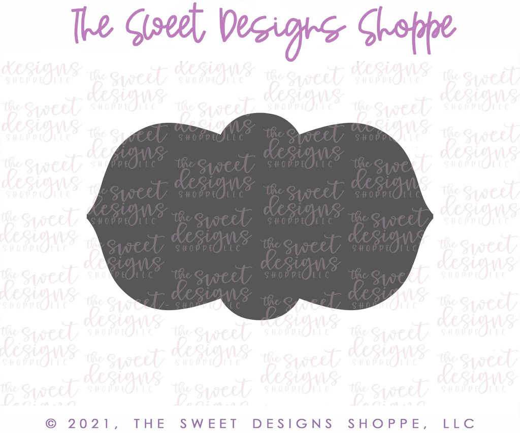 Cookie Cutters - Dany Plaque - Cookie Cutter - Sweet Designs Shoppe - - ALL, Cookie Cutter, Plaque, Plaques, PLAQUES HANDLETTERING, Promocode, Sweet, Sweets