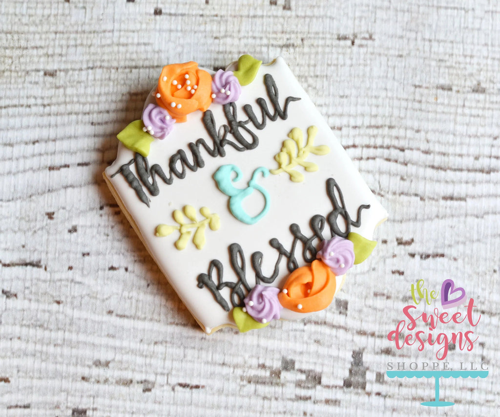 Cookie Cutters - Dawson's Plaque v2- Cookie Cutter - Sweet Designs Shoppe - - ALL, Cookie Cutter, Customize, Dawson's, Easter, Easter / Spring, Fall, Fall / Thanksgiving, Fall Halloween, Halloween, Plaque, Promocode