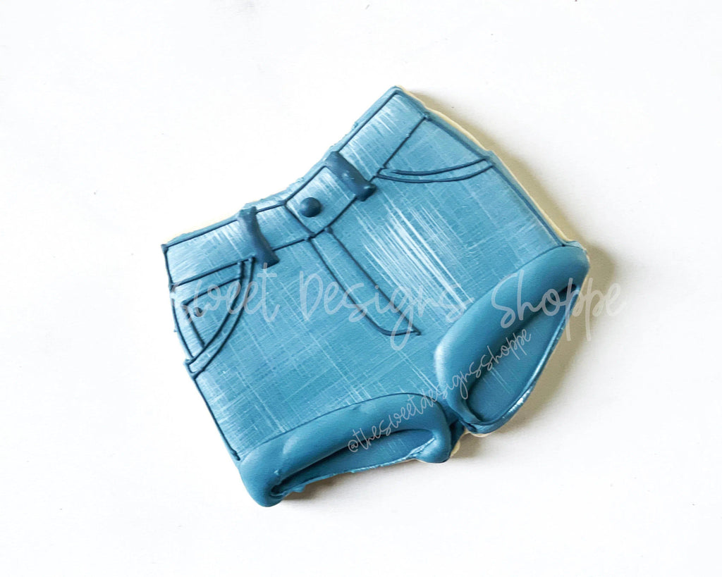 Cookie Cutters - Denim Shorts - Cookie Cutter - The Sweet Designs Shoppe - TSDS - - 4th,4th July,4th of July,Accesories,Accessories,accessory,ALL,Clothing / Accessories,Cookie Cutter,Patriotic,Promocode,STL,summer,USA