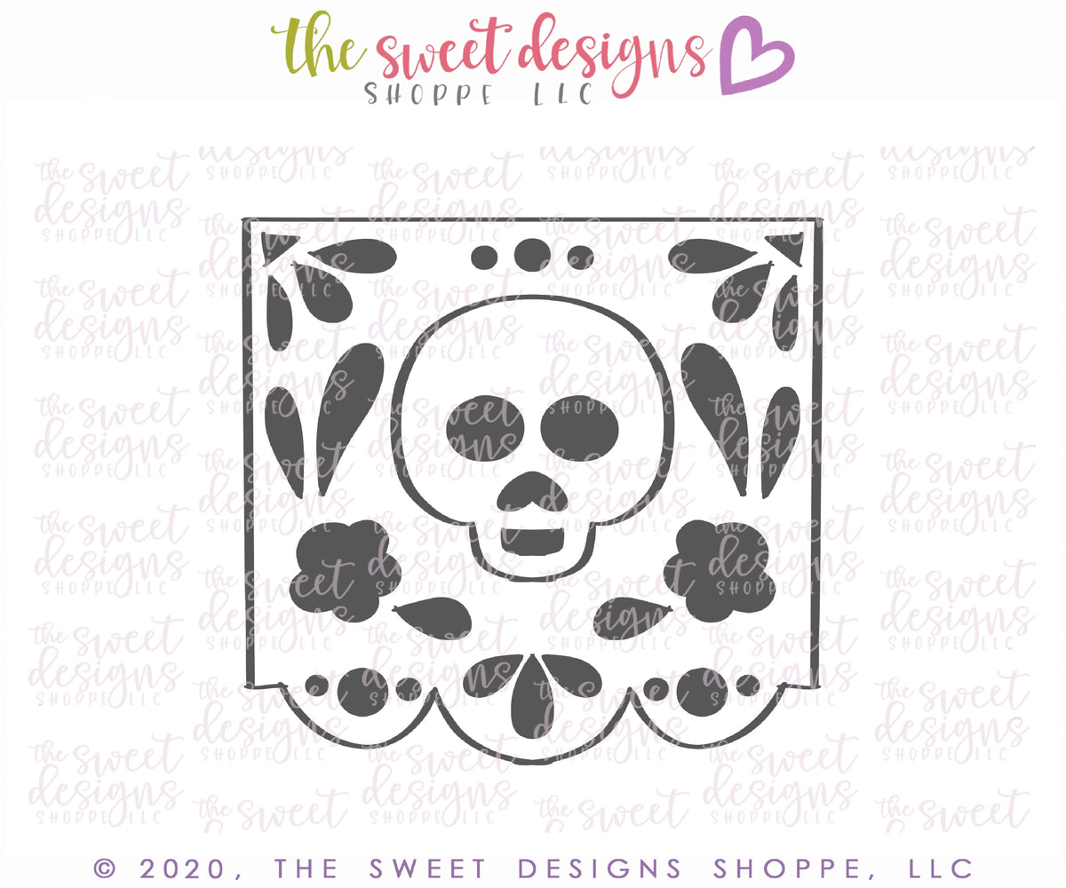Cookie Cutters - Dia de Muertos Set - Cookie Cutters - The Sweet Designs Shoppe - TSDS - - ALL,Cookie Cutter,Day of the dead,Day of the Death,dia de los muertos,dia de muertos,halloween,Halloween set,Halloween Sets,Mexico,Mini Sets,Promocode,regular sets,set,STL