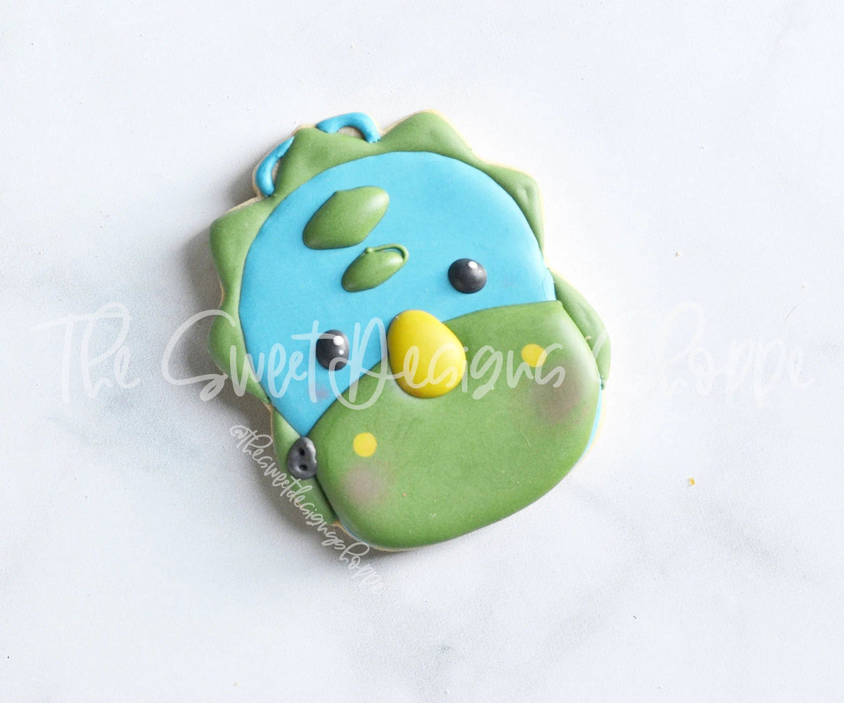 Cookie Cutters - Dino Backpack - Cookie Cutter - The Sweet Designs Shoppe - TSDS - - Accesories,Accessories,ALL,Animal,Animals,Animals and Insects,back to school,Clothing / Accessories,Cookie Cutter,Dino,dinosaur,Dinosaurs,Grad,graduations,owl,Promocode,School,School / Graduation,School Bus,STL
