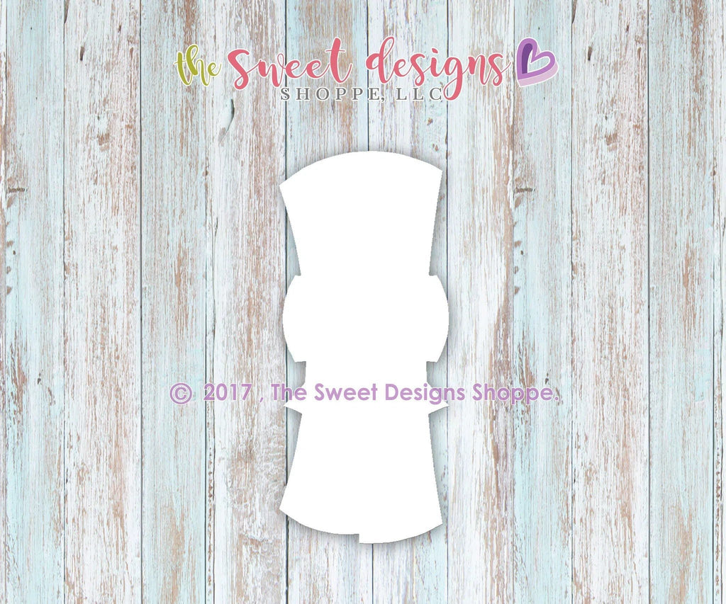 Cookie Cutters - Diploma with Bow (Vertical) - Cookie Cutter - The Sweet Designs Shoppe - - ALL, celebration, Cookie Cutter, Grad, graduation, graduations, Promocode, School, School / Graduation