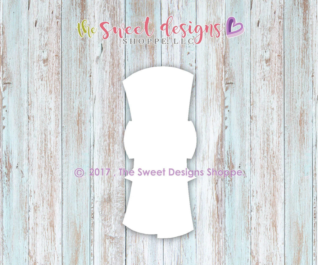 Cookie Cutters - Diploma with Bow (Vertical) - Cookie Cutter - The Sweet Designs Shoppe - TSDS - - ALL,celebration,Cookie Cutter,Grad,graduation,graduations,Promocode,School,School / Graduation