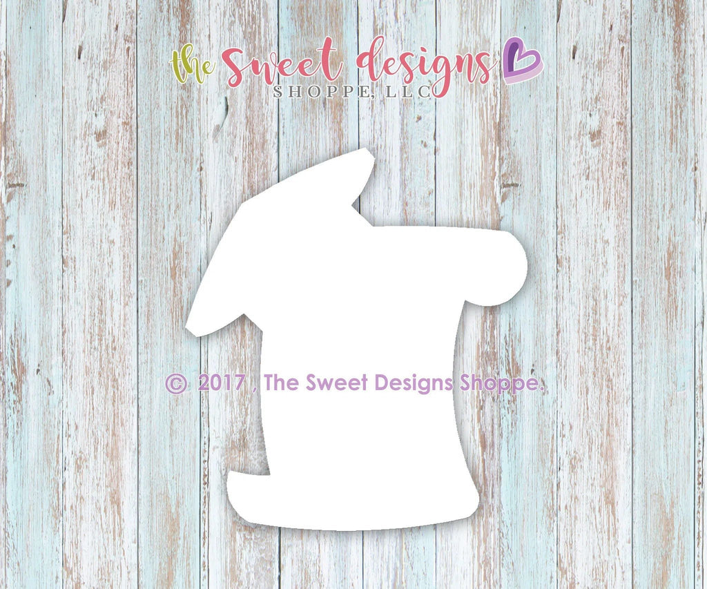 Cookie Cutters - Diploma With Graduation Cap V2 - Cookie Cutter - The Sweet Designs Shoppe - TSDS - - ALL,celebration,Cookie Cutter,Customize,Grad,graduation,graduations,Plaque,Promocode,School,School / Graduation