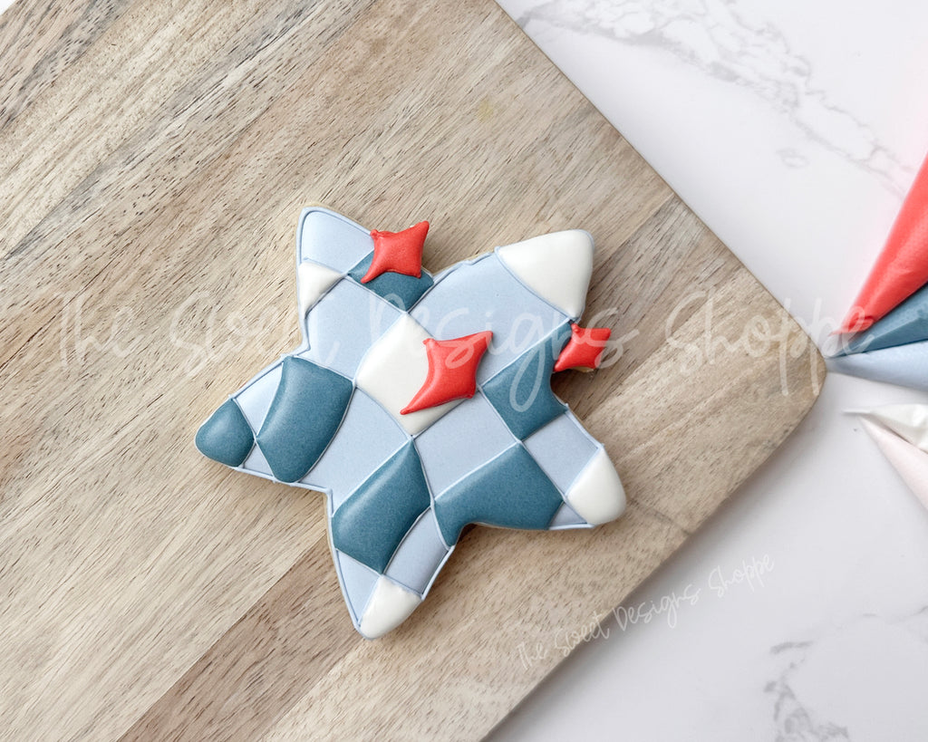 Cookie Cutters - Disco Star - Cookie Cutter - The Sweet Designs Shoppe - TSDS - - 4th,4th July,4th of July,ALL,Cookie Cutter,Disco,Patriotic,Promocode,USA