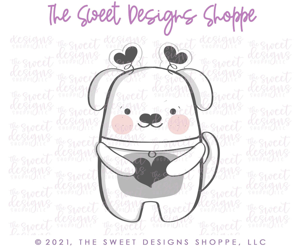 Cookie Cutters - Dog Pal - Cookie Cutter - The Sweet Designs Shoppe - - ALL, Animal, Animals, Animals and Insects, Cookie Cutter, Promocode, valentine, valentines