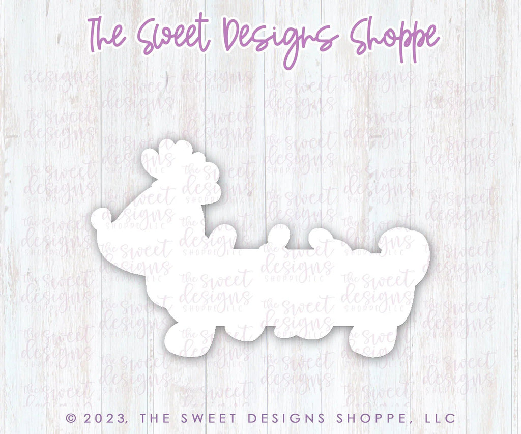 Cookie Cutters - Dog With Antlers and Lights- Cookie Cutter - The Sweet Designs Shoppe - TSDS - - ALL,Animal,Animals,Animals and Insects,Christmas,Christmas / Winter,Christmas Cookies,Cookie Cutter,dog,Promocode,STL