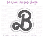 Cookie Cutters - Doll B - Cookie Cutter - The Sweet Designs Shoppe - TSDS - - ABC,ALL,Baby / Kids,Barbie,Cookie Cutter,Fonts,handlettering,kids,Kids / Fantasy,Kids class,letter,Lettering,Letters,letters and numbers,PLAQUES HANDLETTERING,Promocode,STL,text,text and numbers