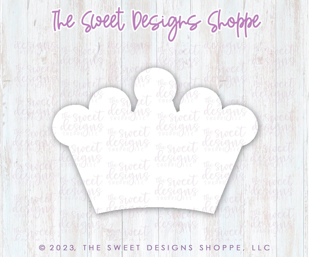 Cookie Cutters - Doll Crown - Cookie Cutter - Sweet Designs Shoppe - - Accesories, Accessories, accessory, ALL, Barbie, Birthday, Clothing / Accessories, Cookie Cutter, Girl, kids, Kids / Fantasy, King, princess, Promocode