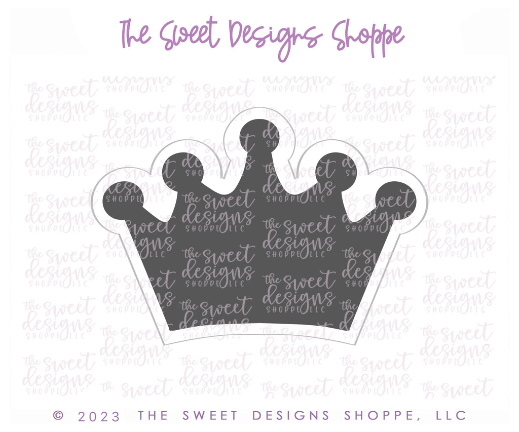 Cookie Cutters - Doll Crown - Cookie Cutter - Sweet Designs Shoppe - - Accesories, Accessories, accessory, ALL, Barbie, Birthday, Clothing / Accessories, Cookie Cutter, Girl, kids, Kids / Fantasy, King, princess, Promocode