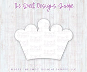 Cookie Cutters - Doll Crown - Cookie Cutter - The Sweet Designs Shoppe - TSDS - - Accesories,Accessories,accessory,ALL,Barbie,Birthday,Clothing / Accessories,Cookie Cutter,Girl,kids,Kids / Fantasy,King,princess,Promocode,STL