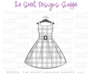 Cookie Cutters - Doll Dress in Hanger - Cookie Cutter - The Sweet Designs Shoppe - TSDS - - Accesories,Accessories,accessory,ALL,Barbie,Clothing / Accessories,Cookie Cutter,Dress,Fashion,Girl,kids,Kids / Fantasy,princess,Promocode,STL