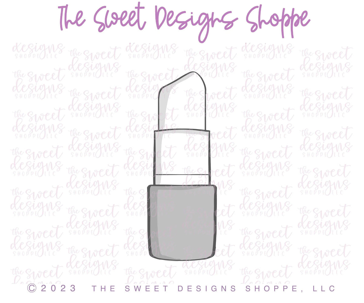 Cookie Cutters - Doll Lipstick - Cookie Cutter - The Sweet Designs Shoppe - TSDS - - ALL,Barbie,beauty,Cookie Cutter,doll,Kids / Fantasy,Promocode,spa,STL