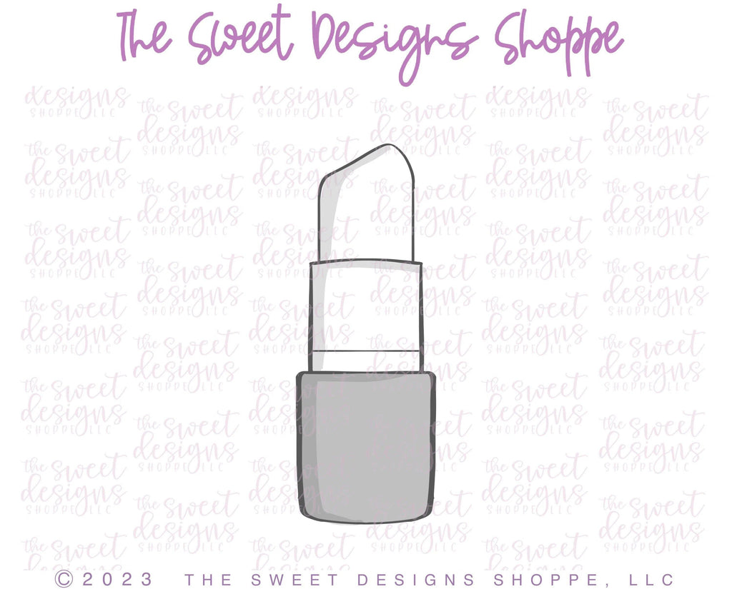 Cookie Cutters - Doll Lipstick - Cookie Cutter - The Sweet Designs Shoppe - TSDS - - ALL,Barbie,beauty,Cookie Cutter,doll,Kids / Fantasy,Promocode,spa,STL