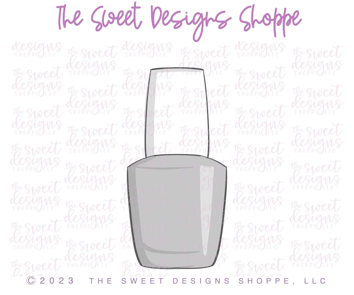 Cookie Cutters - Doll Nail Polish - Cookie Cutter - The Sweet Designs Shoppe - TSDS - - Accesories,ALL,Barbie,beauty,Cookie Cutter,doll,Kids / Fantasy,Promocode,spa,STL